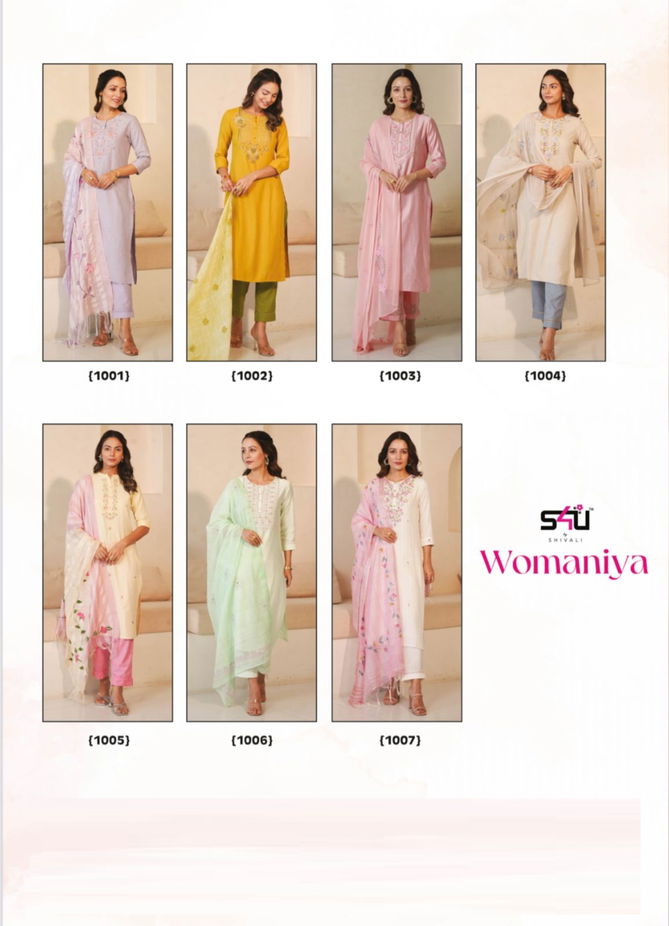 S4u Womaniya 1001 Readymade Suits Catalog
